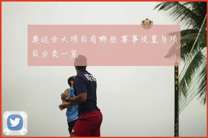 奥运会大项目有哪些 赛事设置与项目分类一览